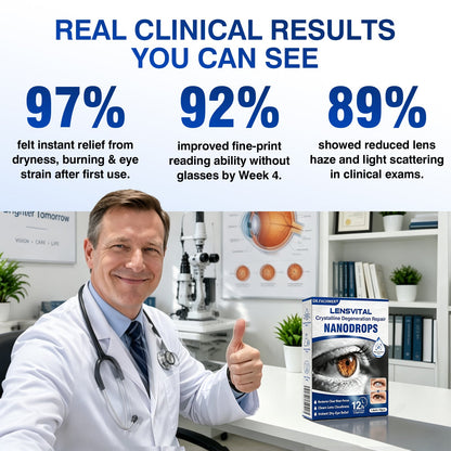 🇺🇸👨‍⚕️✅DR.Fachmer® LensVital Crystalline Degeneration Repair NanoDrops