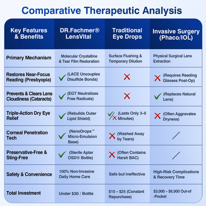 🇺🇸👨‍⚕️✅DR.Fachmer® LensVital Crystalline Degeneration Repair NanoDrops