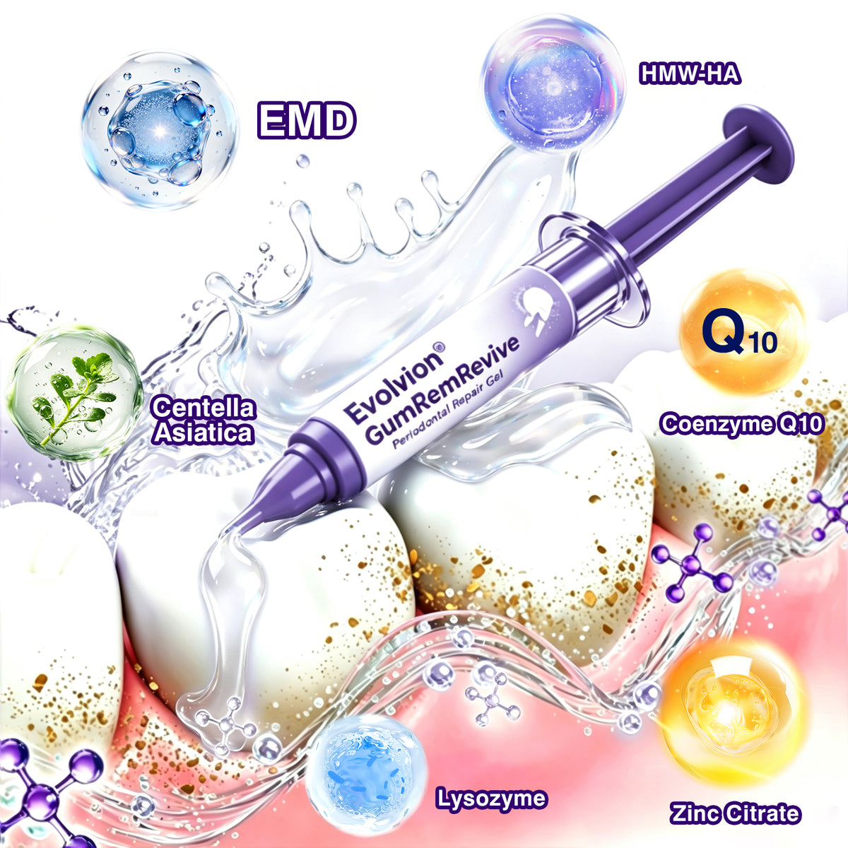 🇺🇸👨‍⚕️✅️Advanced Formula🦷Evolvion® GumRevive Periodontal Repair Gel