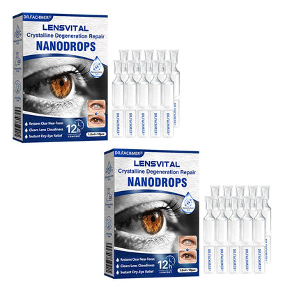 🇺🇸👨‍⚕️✅DR.Fachmer® LensVital Crystalline Degeneration Repair NanoDrops