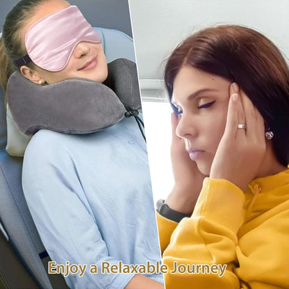 😎vermiquo® 4 Pack Silk Sleep Mask, Blackout Eye Mask with Adjustable Strap