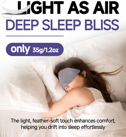 vermiquo® Cotton Sleep Eye Mask, Light Blocking with Adjustable Nose Bridge❤️
